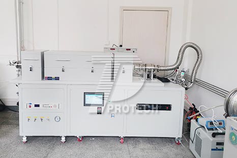 Rotary Tube PECVD System for Rare Metal Powder Surface Modification